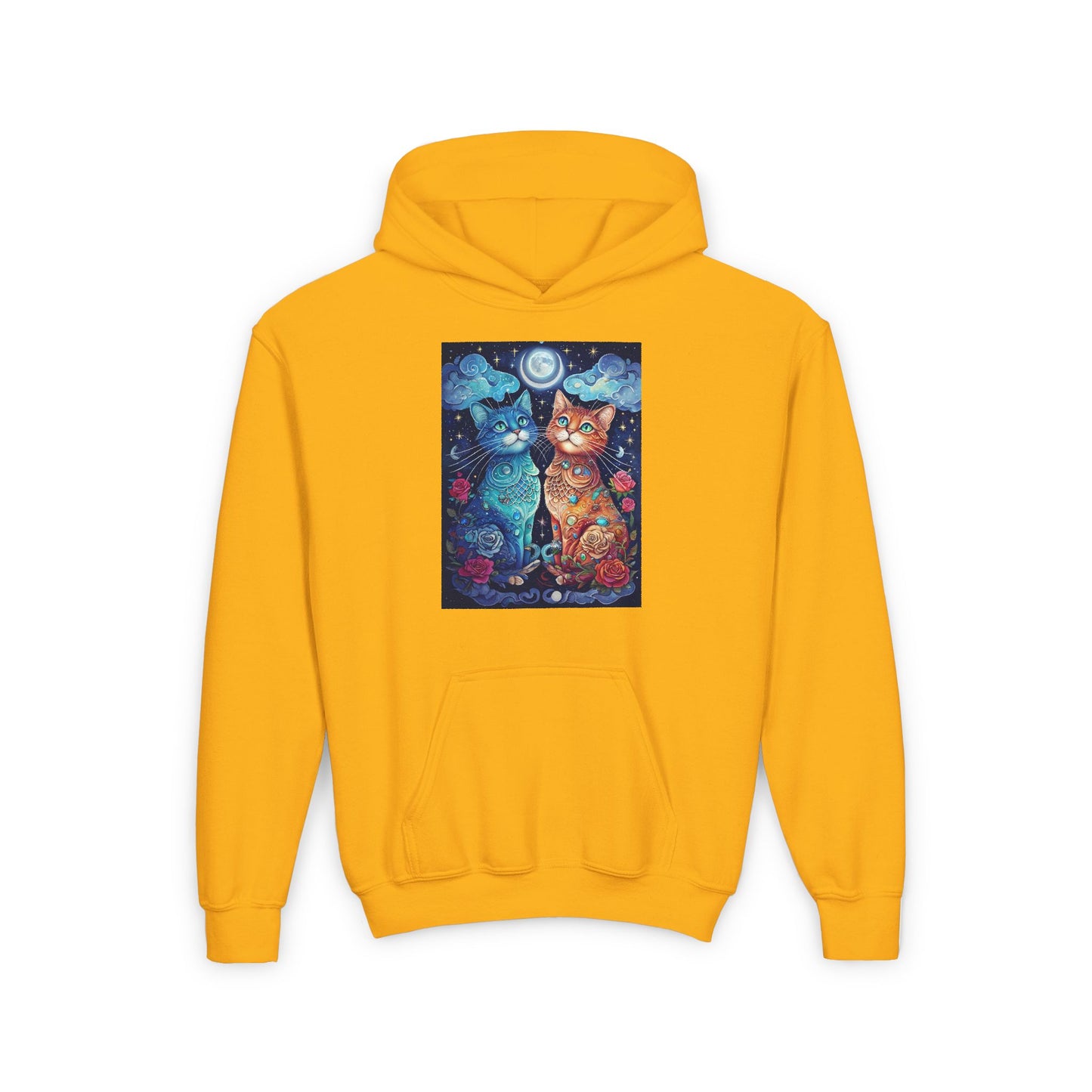 Cat Moonlight Hoodie