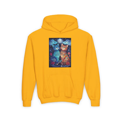 Cat Moonlight Hoodie