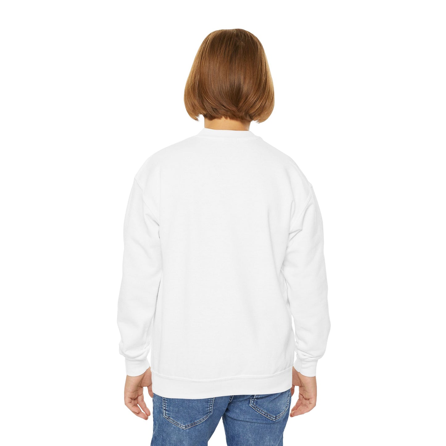 Youth Sweatshirt -Inspirational Quote 'You Are Loved'