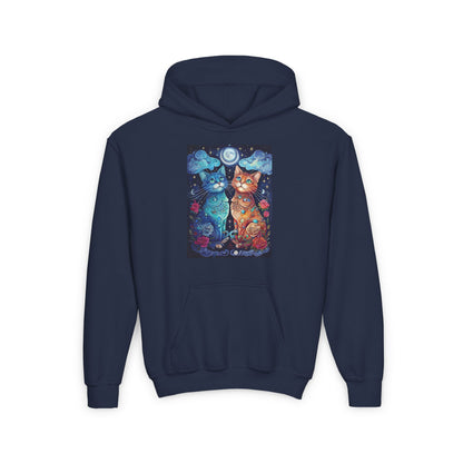 Cat Moonlight Hoodie