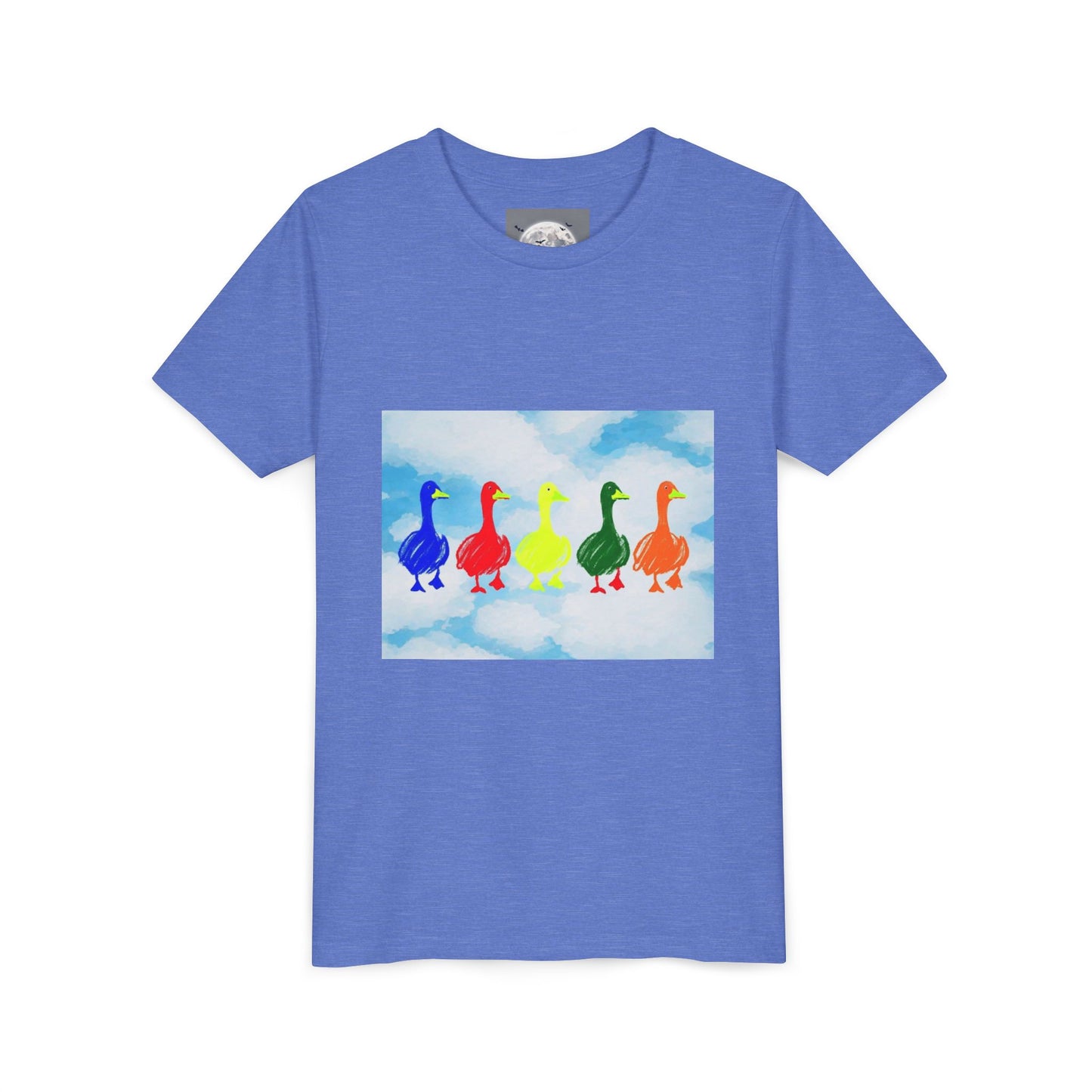 Duck Youth Tee with Crayon Colors