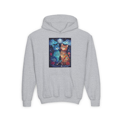 Cat Moonlight Hoodie