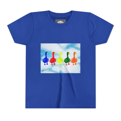 Duck Youth Tee with Crayon Colors