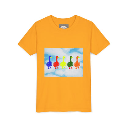 Duck Youth Tee with Crayon Colors