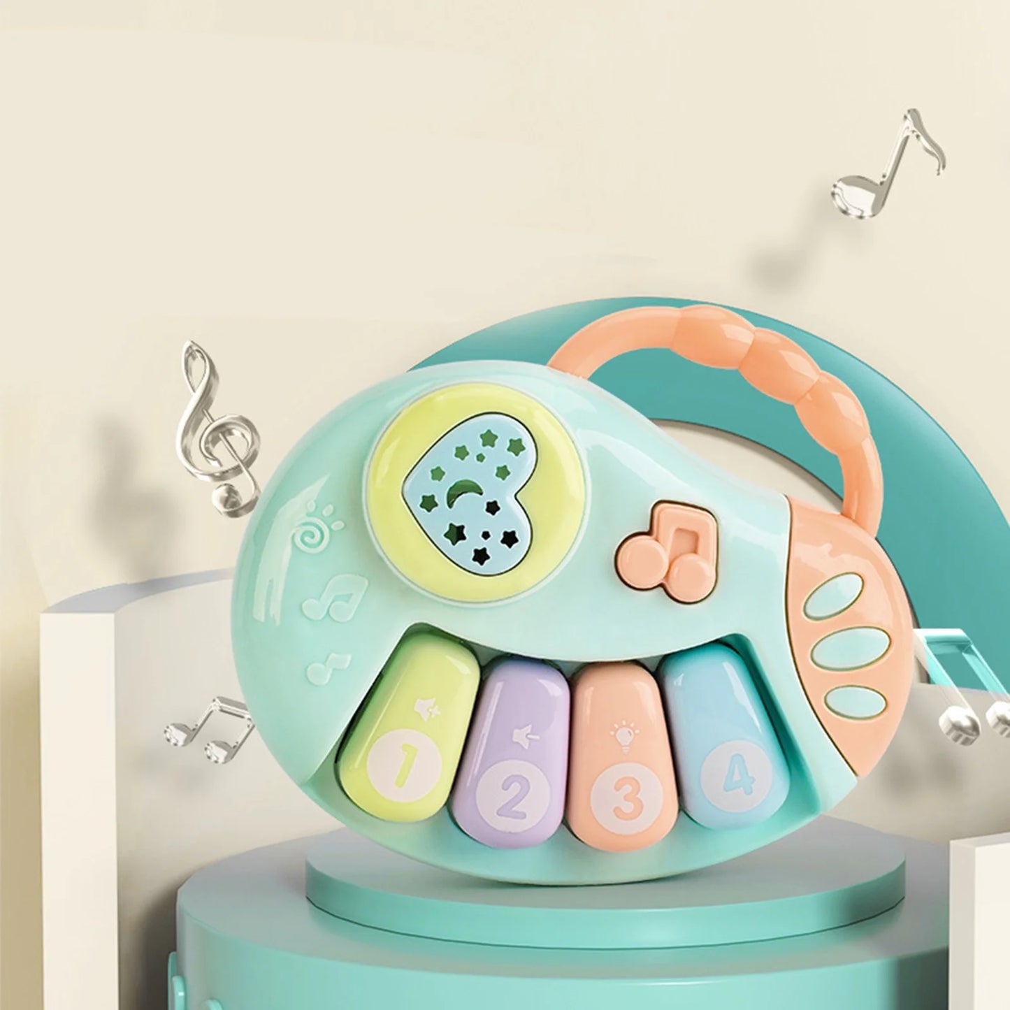 Baby Musical Toys Educational Light up Toy with Sound for Toddlers