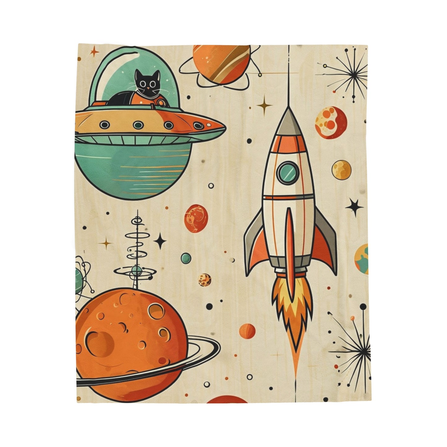 Fun Plush Space Blanket