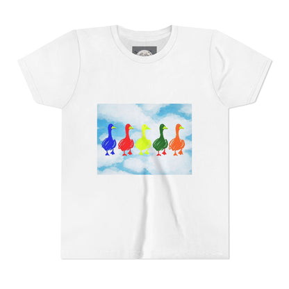 Duck Youth Tee with Crayon Colors