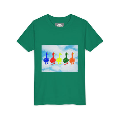 Duck Youth Tee with Crayon Colors