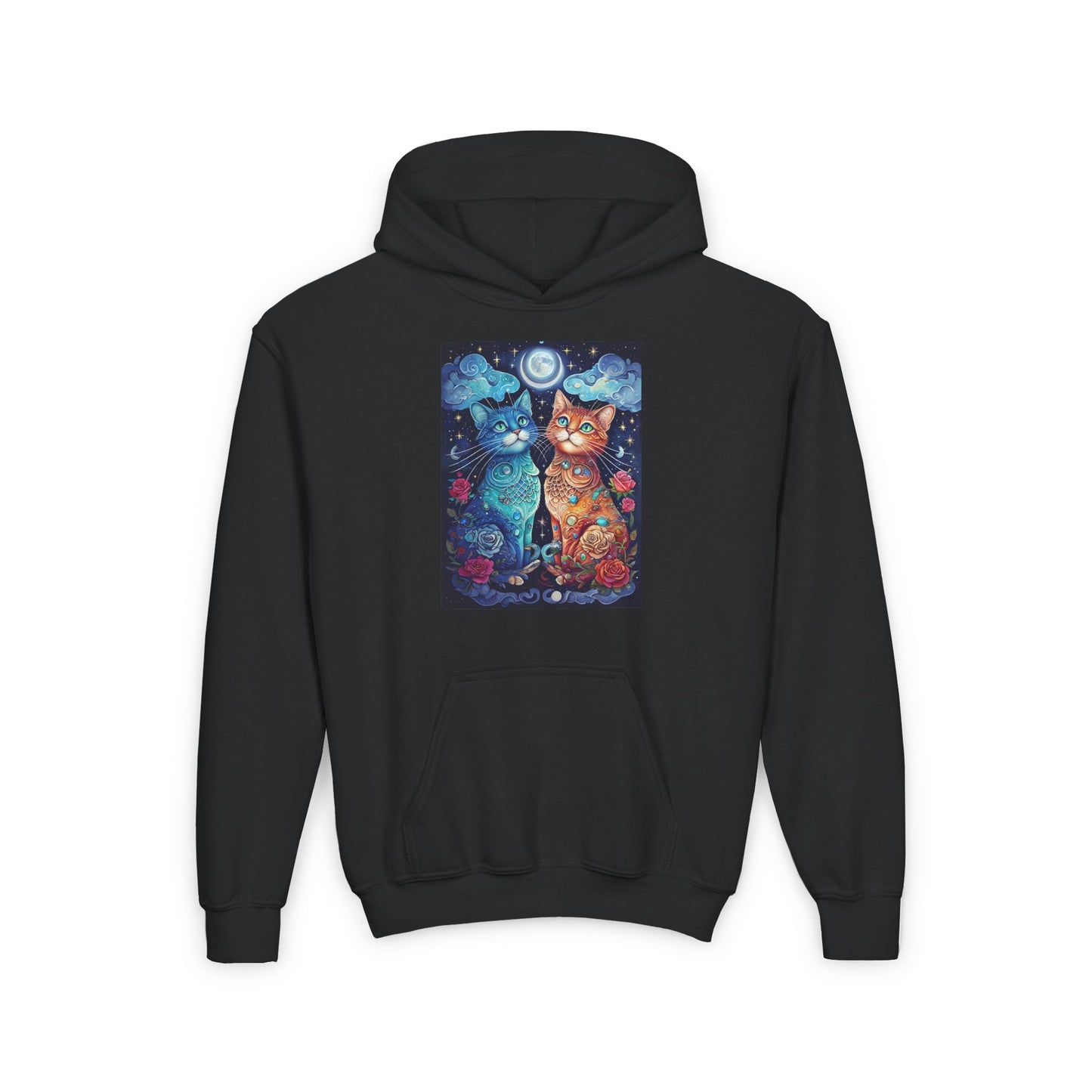 Cat Moonlight Hoodie