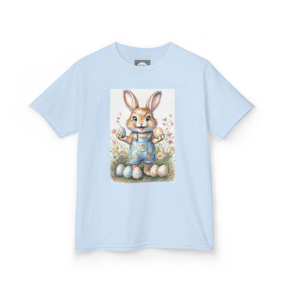 Kids T-Shirt Happy Easter Bunny with Eggs