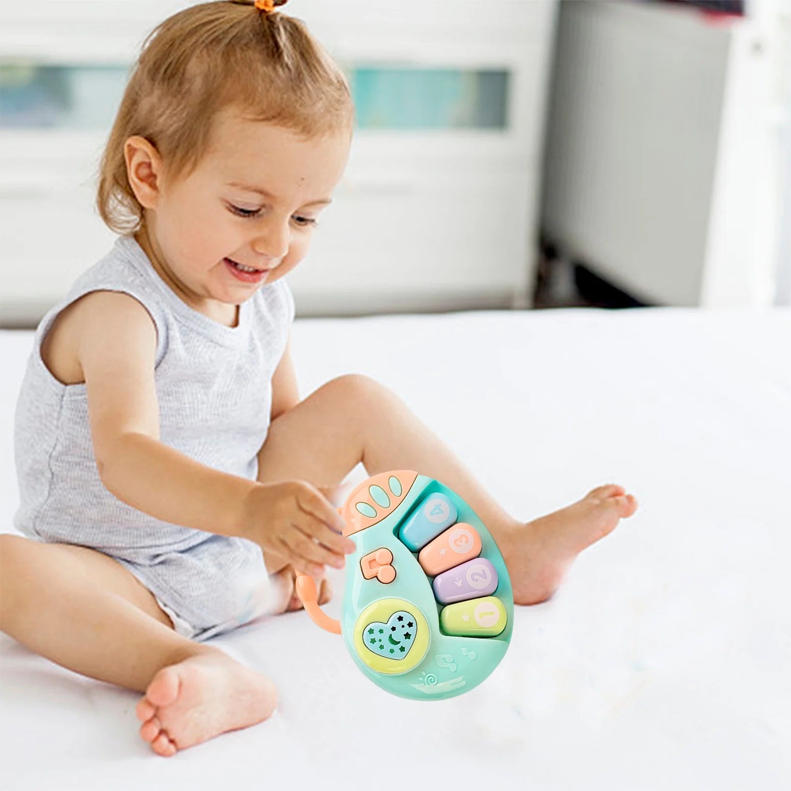 Baby Musical Toys Educational Light up Toy with Sound for Toddlers